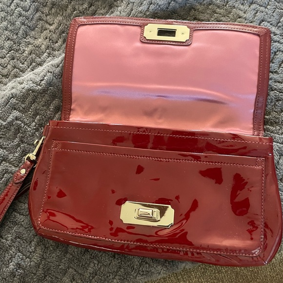 Red coach satchel - Picture 3 of 4